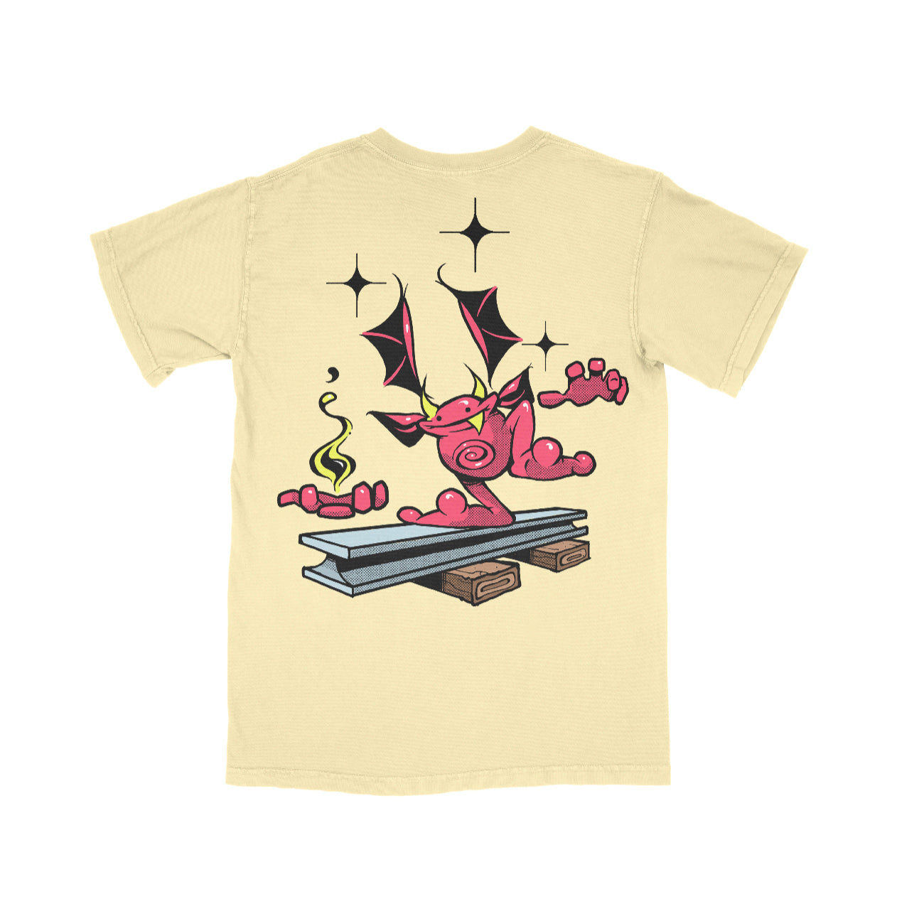 Railside x Cheak MSK T-shirt: Railside Demon