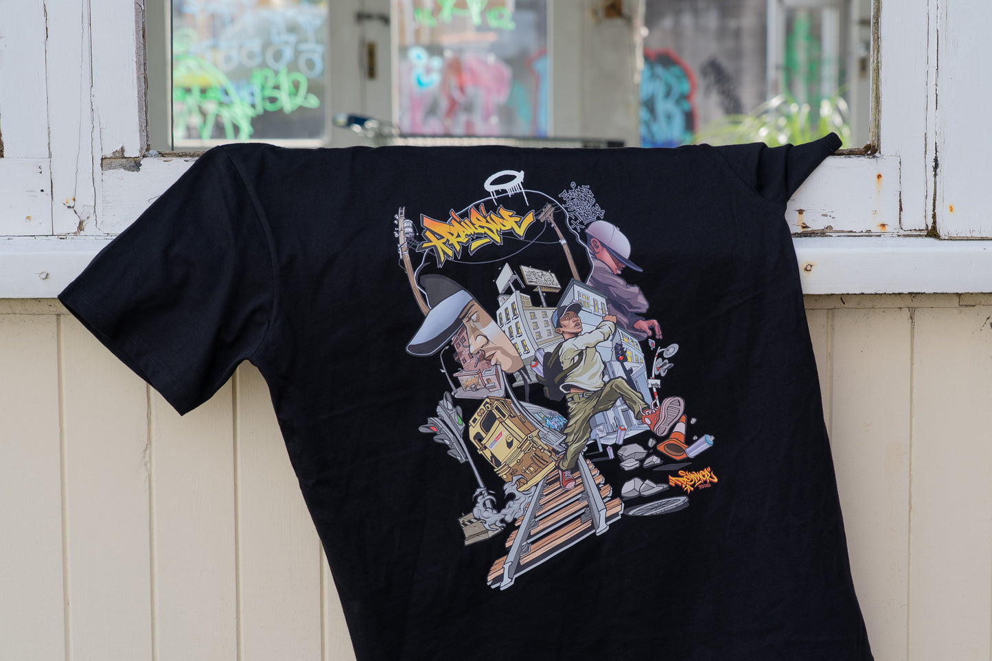 Railside x Dcypher DTR T-shirt: The Lines We Cross