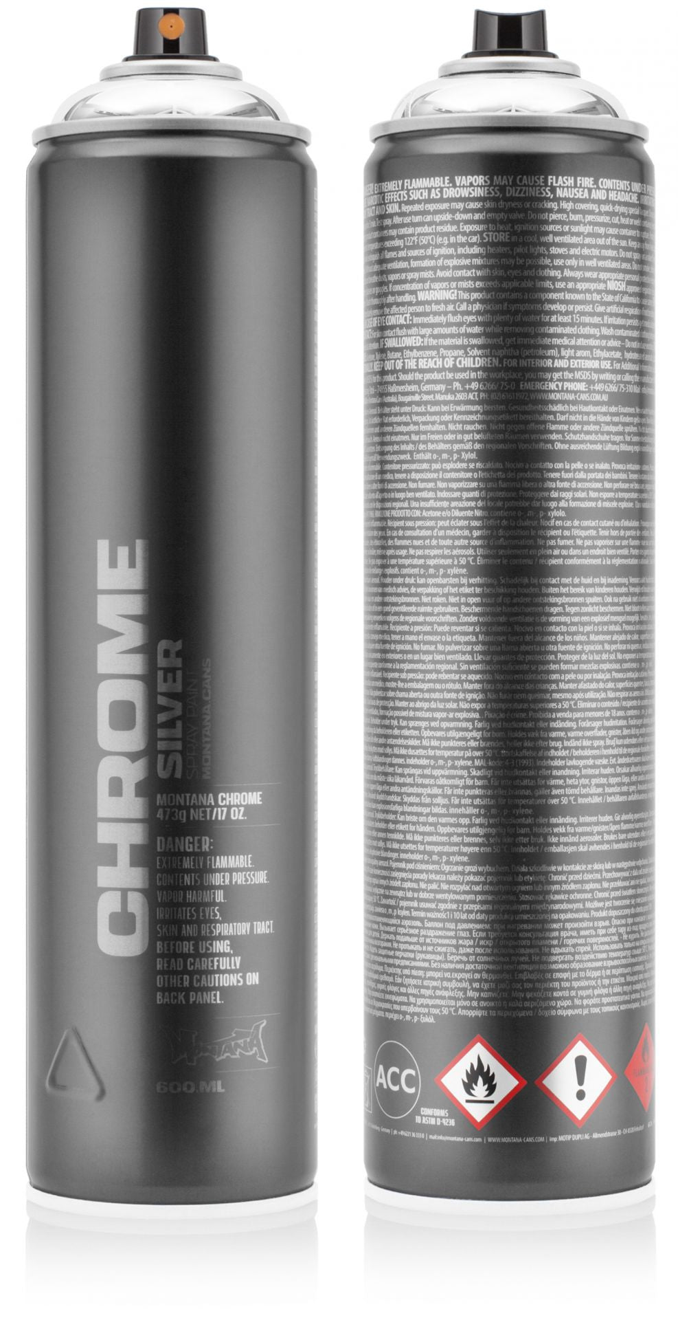 Montana Black Silverchrome 600ml