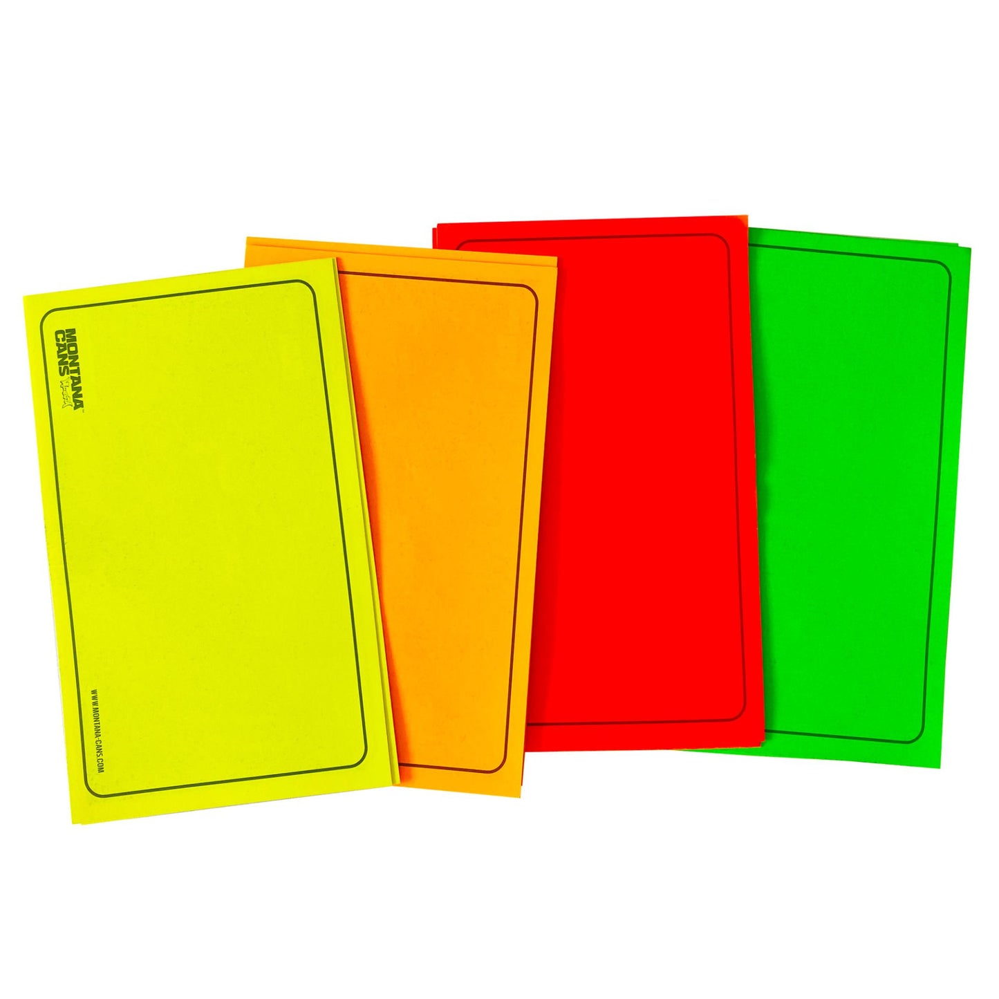 Montana Stickers: Neon Blank Pack