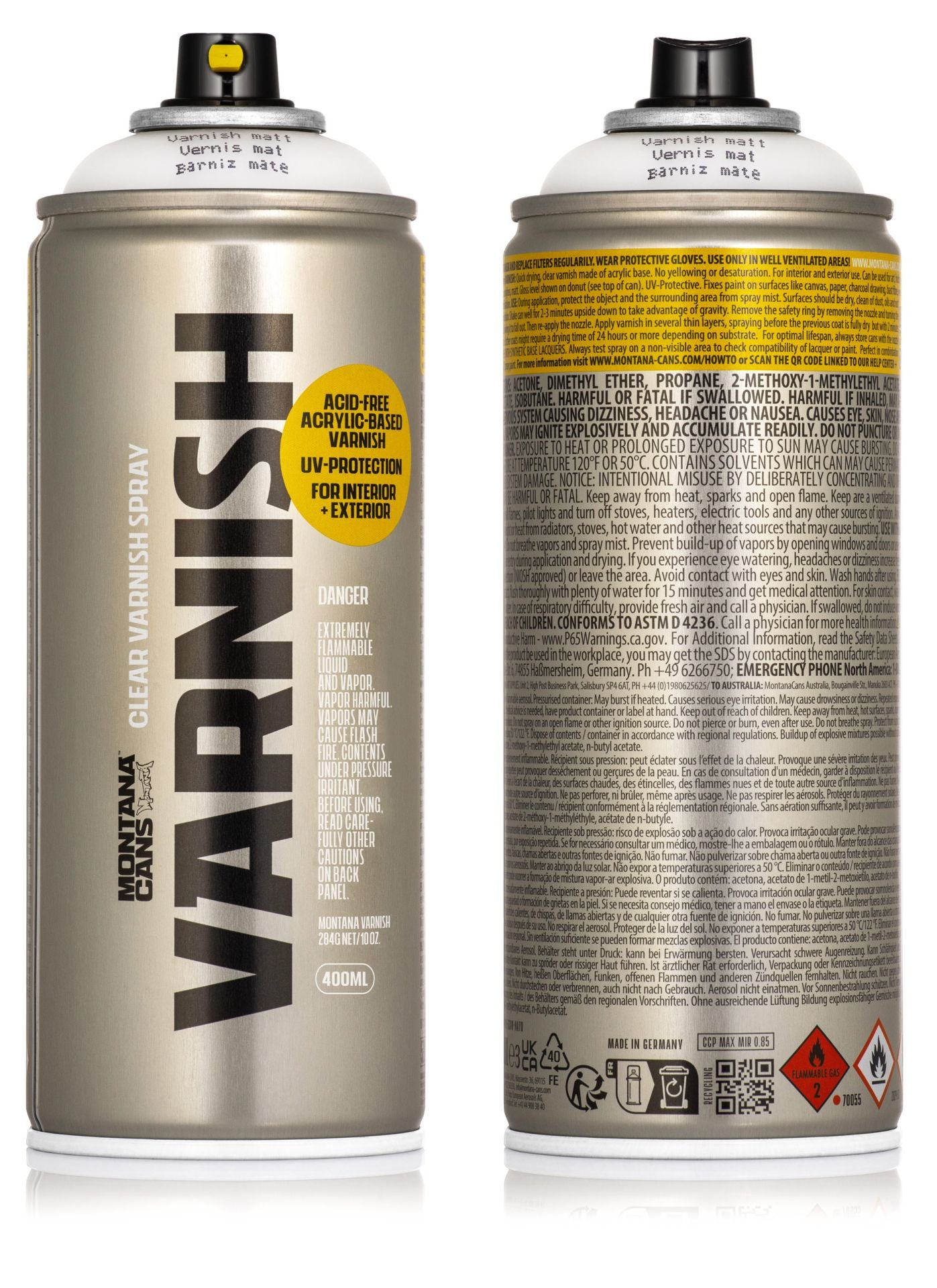 Montna T1010 Varnish matt 400ml