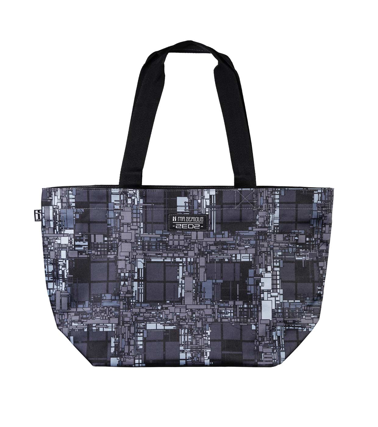 Mr. Serious vs. Zedz Shopper Bag Grey Aop