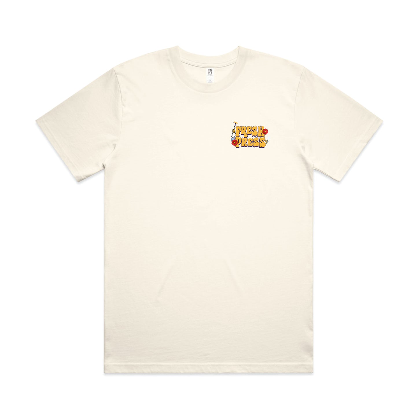 Fresh Press T Shirt: Roach (Ecru)