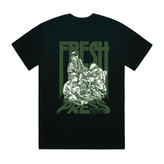 Fresh Press T Shirt: Deus (Pine)