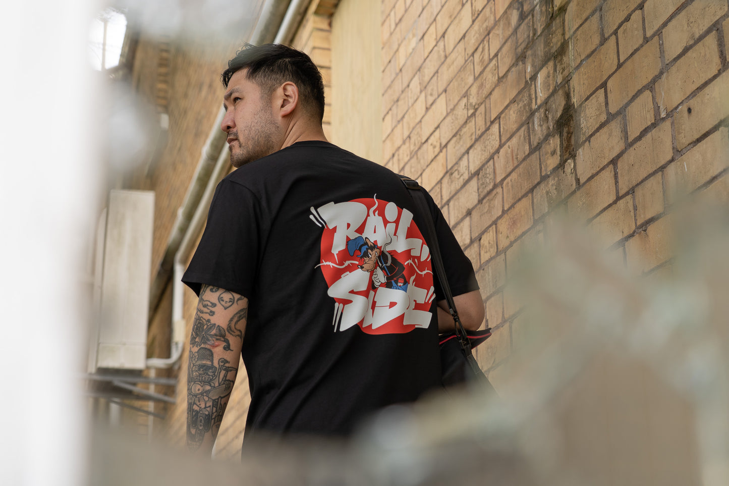 Railside x Vents RTR T-shirt: Bad Wolf