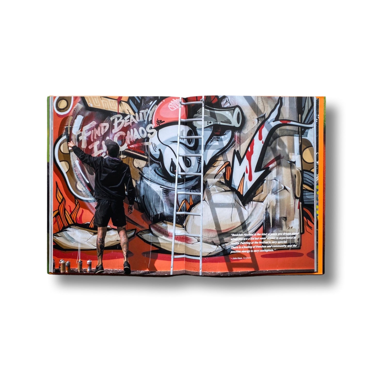 Paint it Orange: The graffiti of Roskilde festival 1999-2019