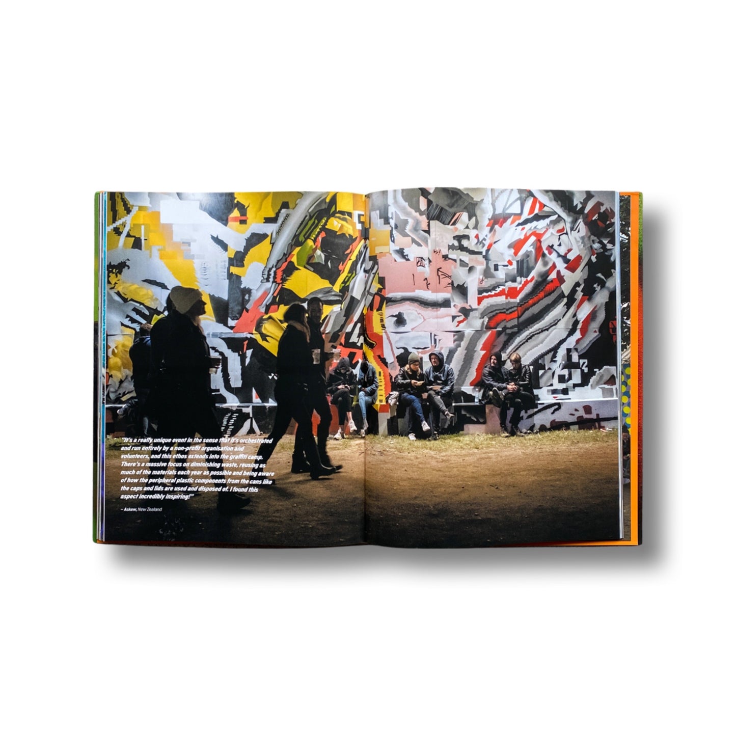 Paint it Orange: The graffiti of Roskilde festival 1999-2019
