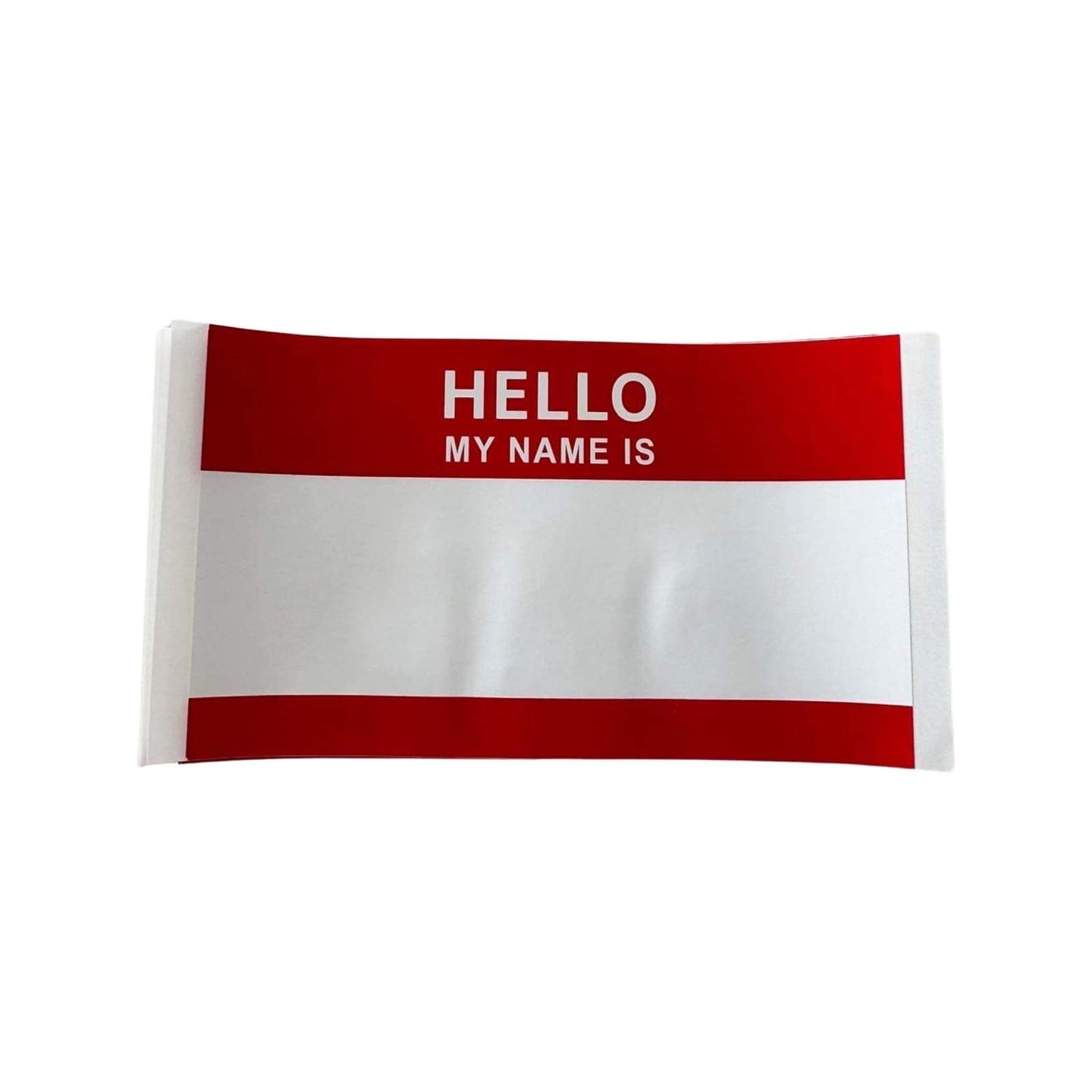 Hello my name is eggshell stickers