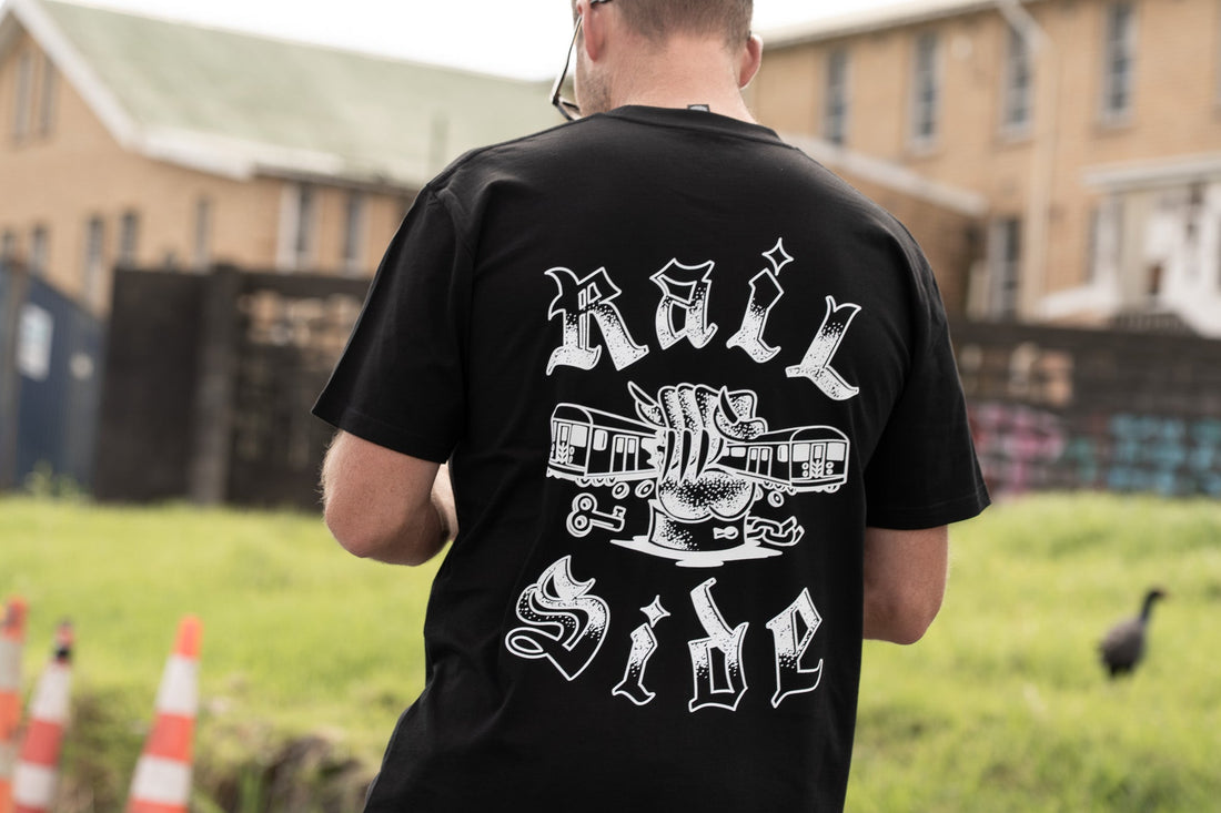Not Your Average T-Shirt! Railside Artist merch
