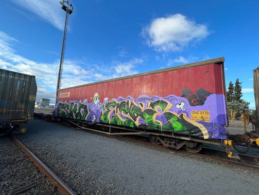 Esae / Sakt Fga Kiwirail Freight Graffiti