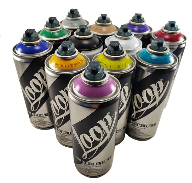 400ml Loop Railside New Zealand Spray Paint Art Supplies 16 Pack 2 Scaled 1324826705