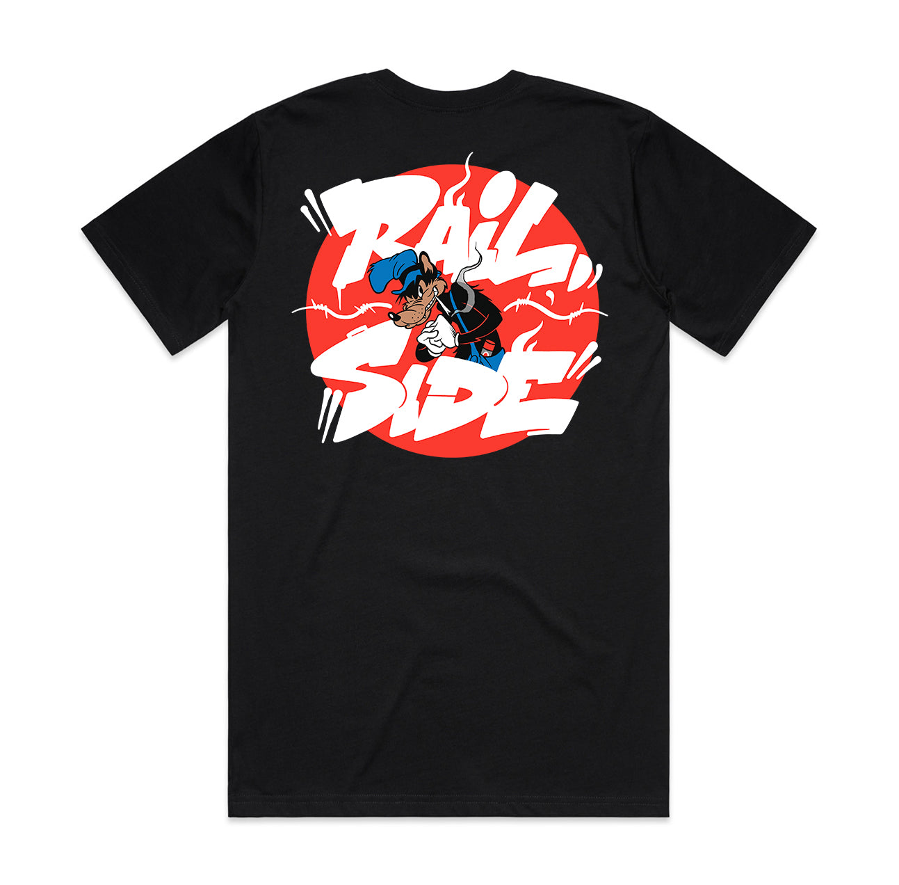 Railside x Vents RTR T-shirt: Bad Wolf