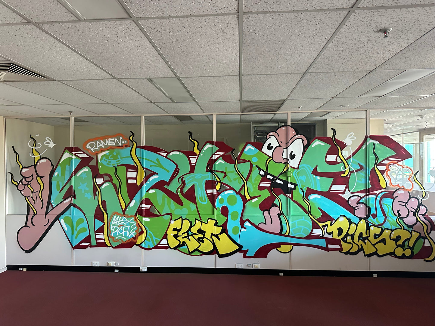 Railside x MrTee T-shirt: Truckin Hard