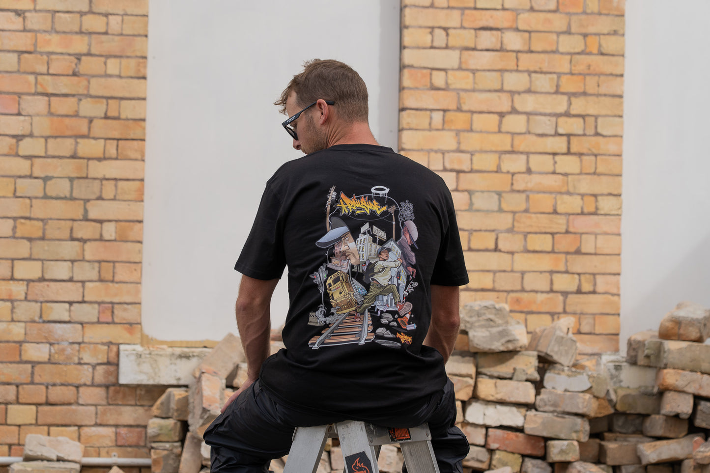 Railside x Dcypher DTR T-shirt: The Lines We Cross