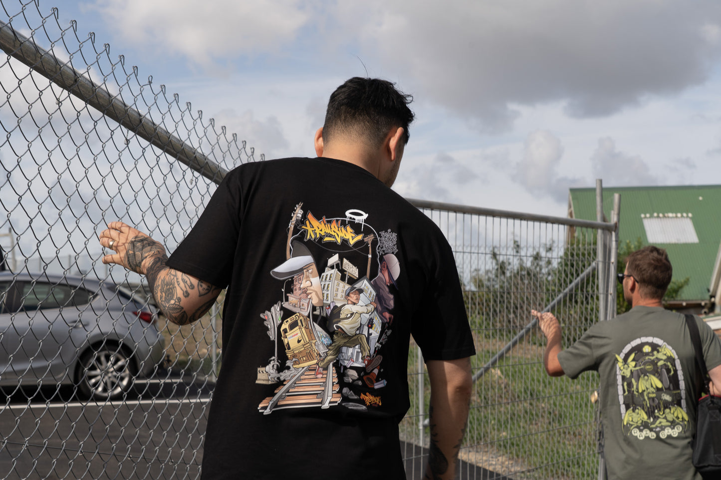 Railside x Dcypher DTR T-shirt: The Lines We Cross