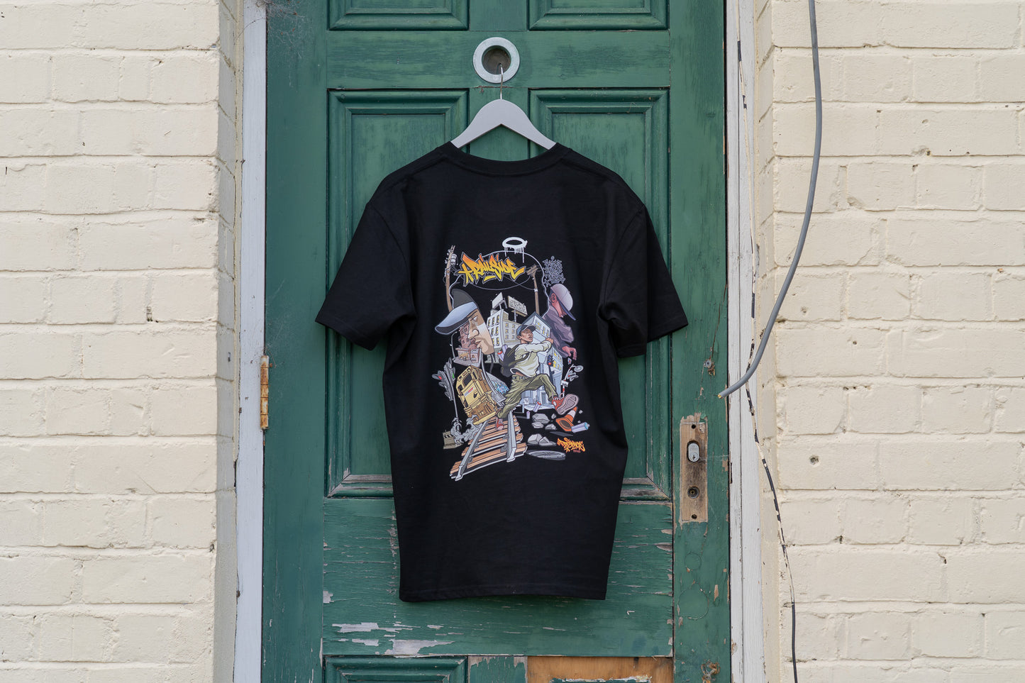 Railside x Dcypher DTR T-shirt: The Lines We Cross