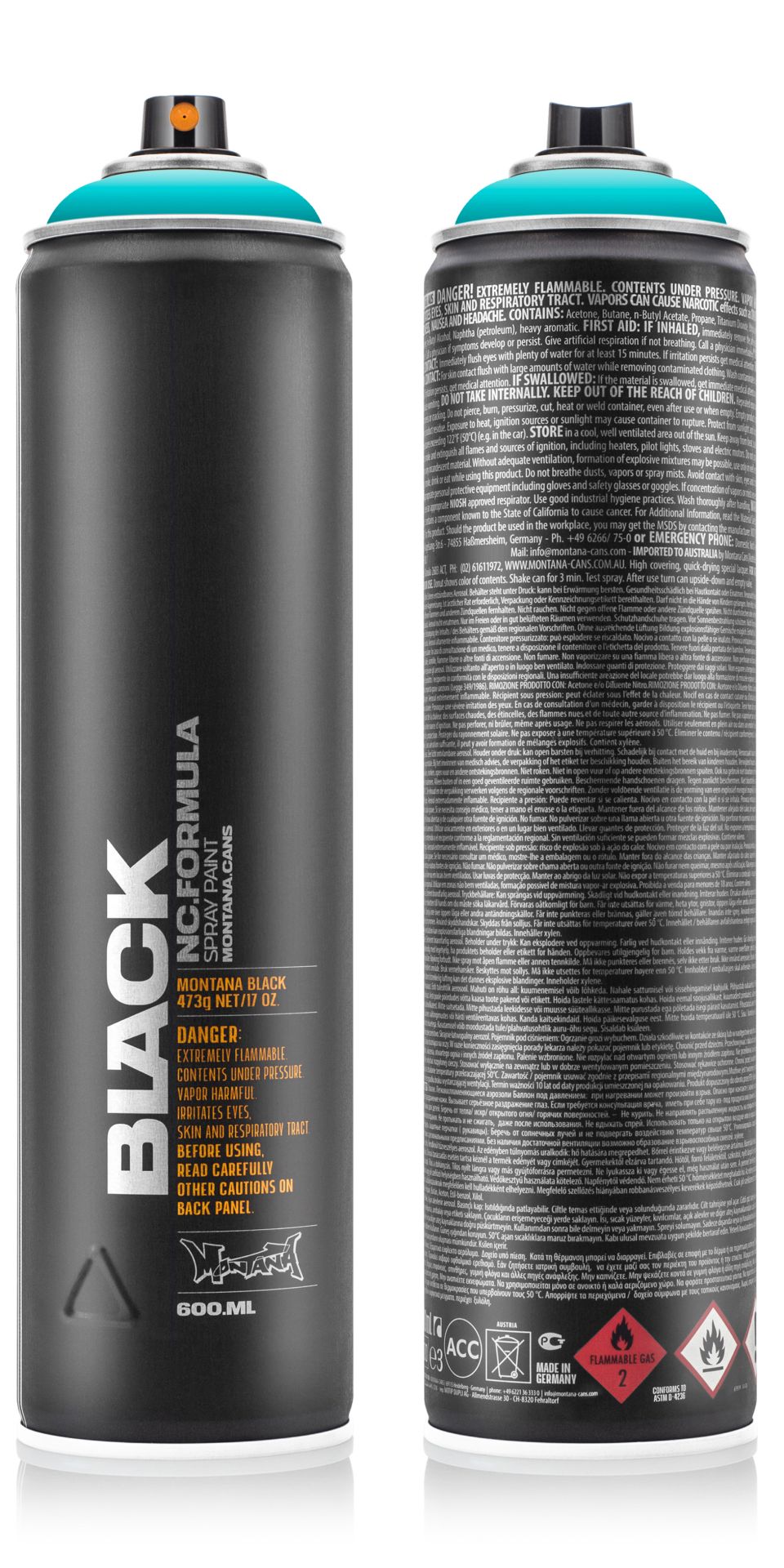 Montana Black 9001 Black 600ml