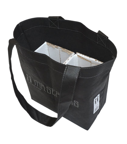 Mr. Serious 8 Pack Spray Can Bag Black