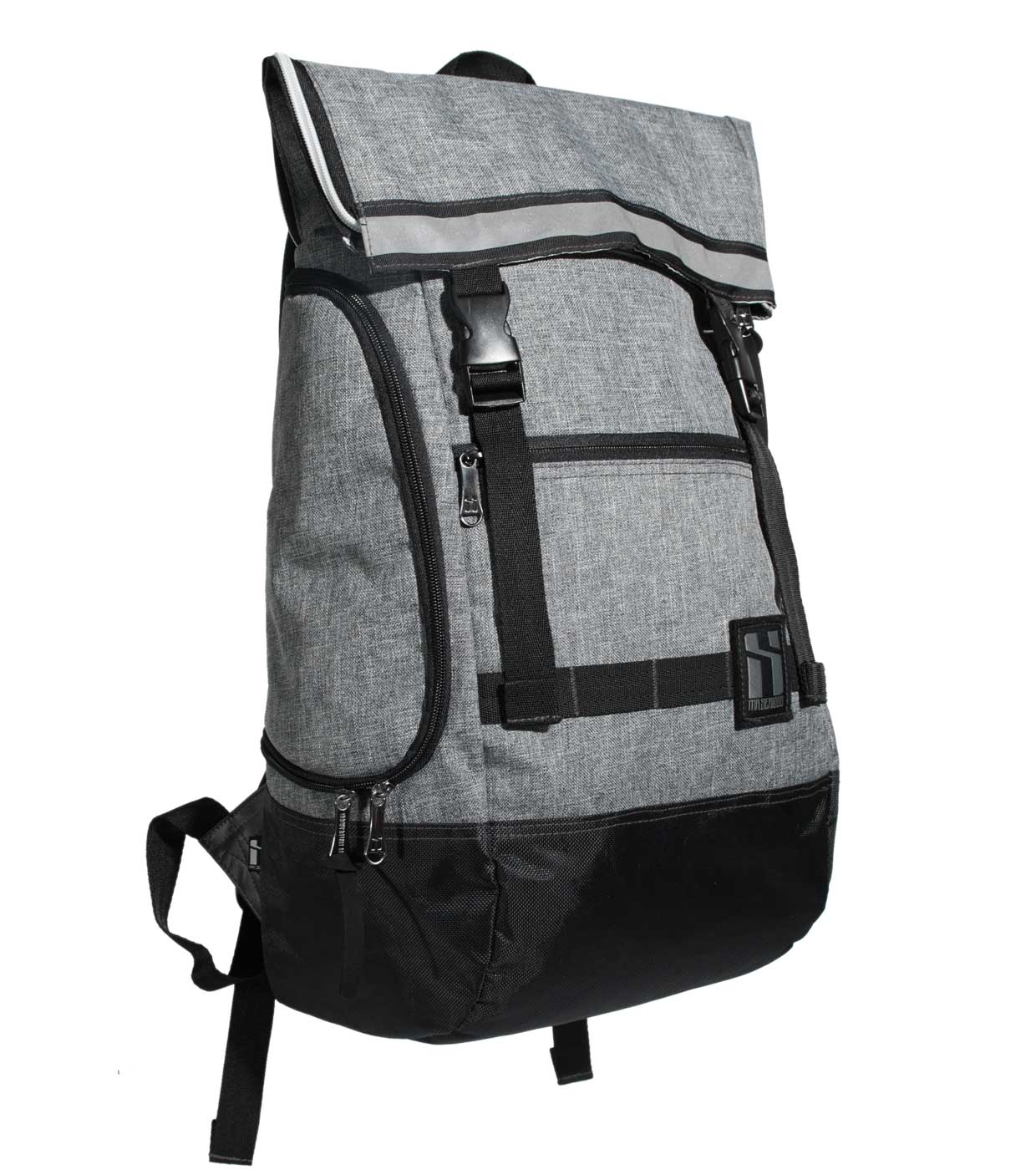 Mr. Serious vs. Said Kinos Wanderer Backpack Grey