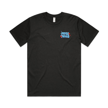 Fresh Press T Shirt: Roach (Black)