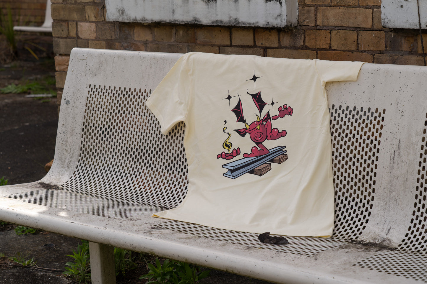 Railside x Cheak MSK T-shirt: Railside Demon