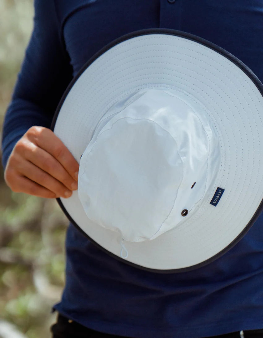 Solbari Traveller Broad Brim Sun Hat UPF50+